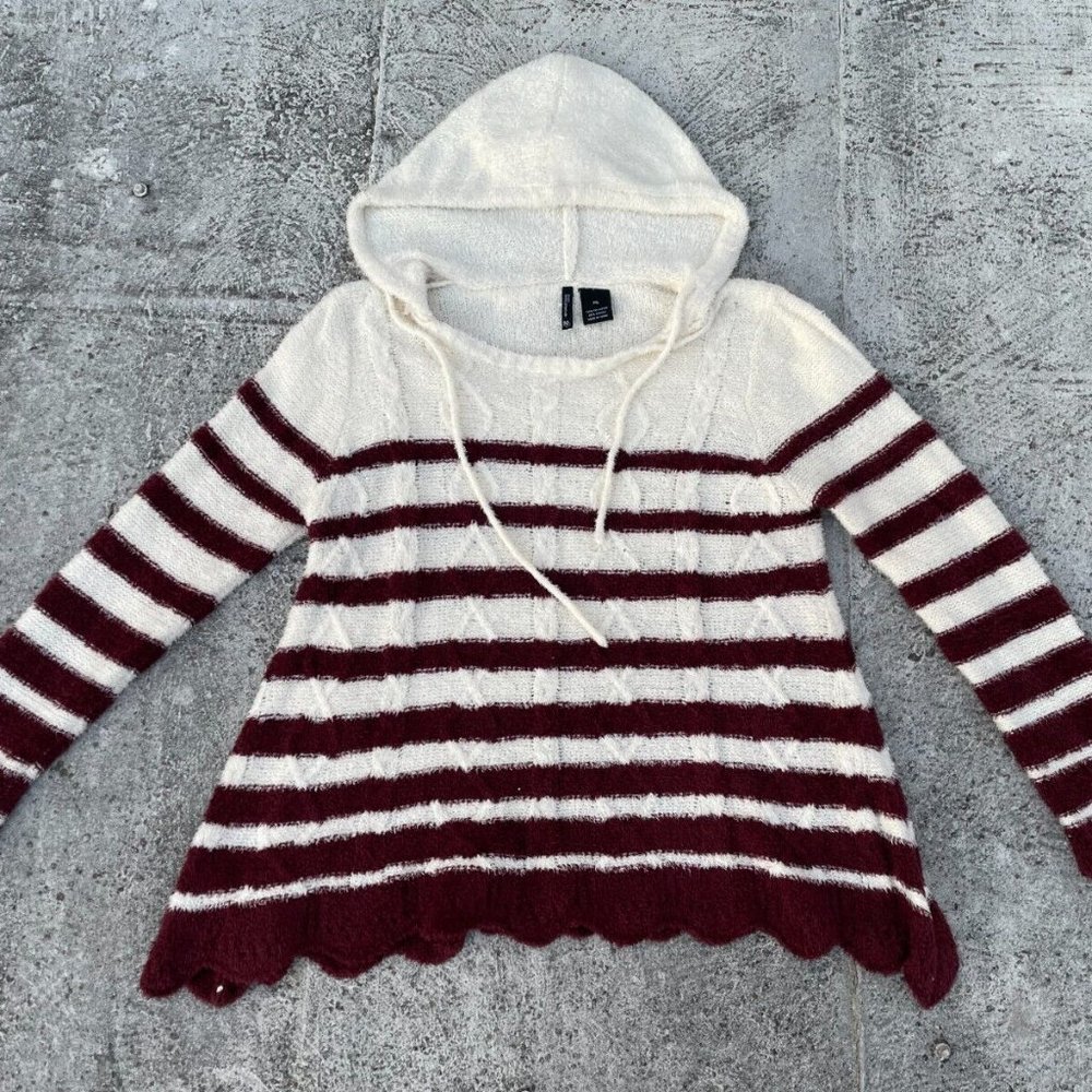 ND New Direction Women Sweater Hoodie Lon Sleeve Top Size PXL - Picture 2 of 6